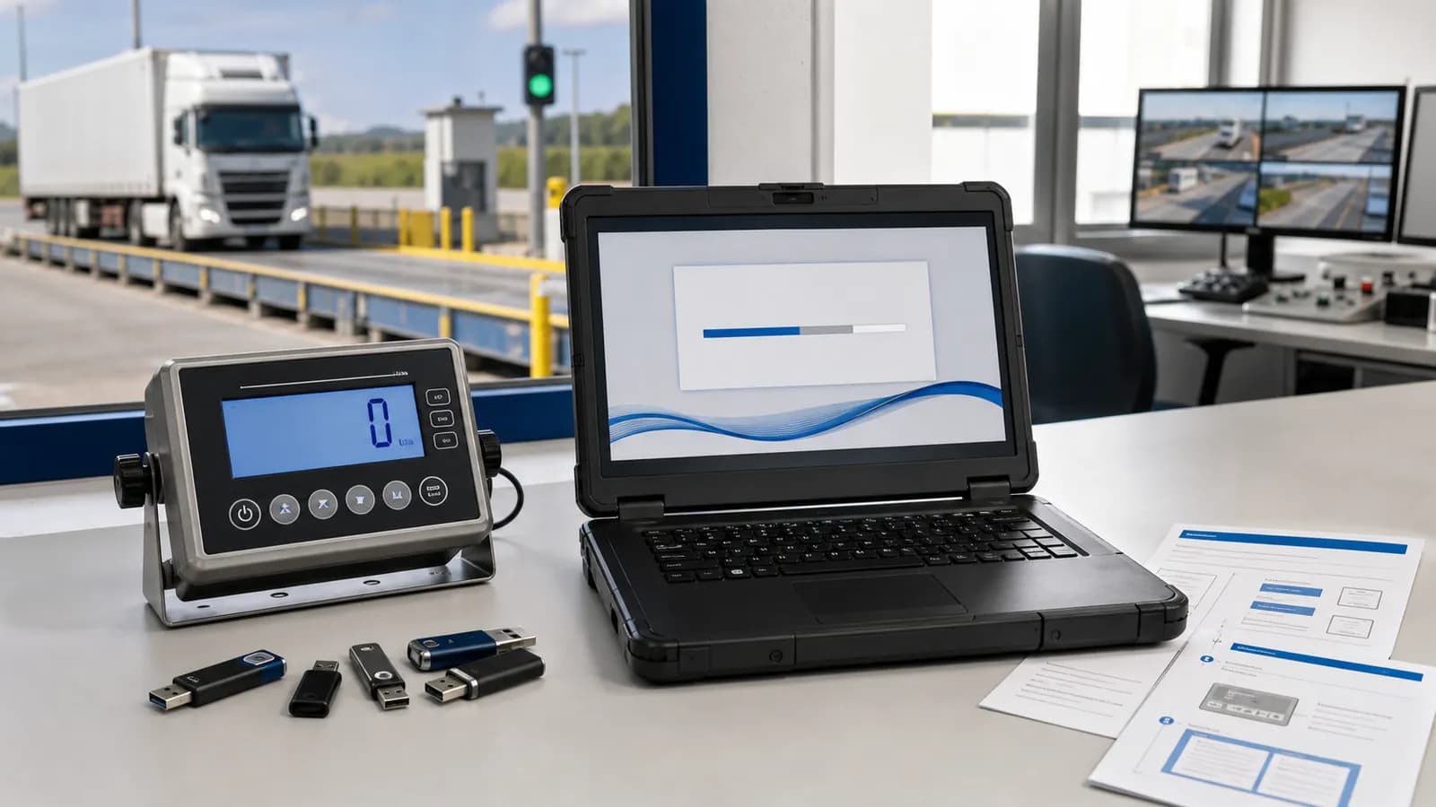 HKDesk weighbridge software installation and driver resources